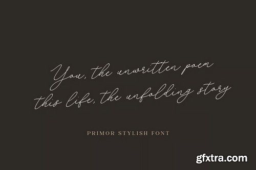 Primor Stylish Luxury Serif & Script Font