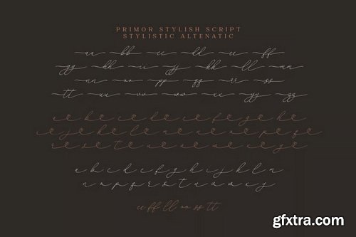 Primor Stylish Luxury Serif & Script Font