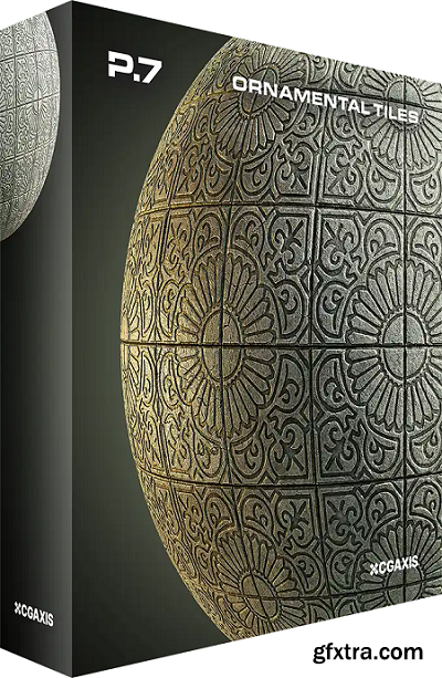 CGAxis - Physical 7 - Ornamental Floor Tiles