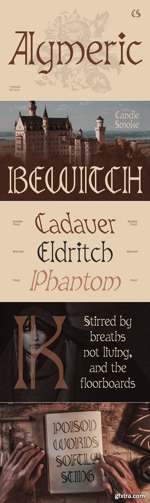 CreativeMarket - CS Aymeric – Gothic Font 291576273