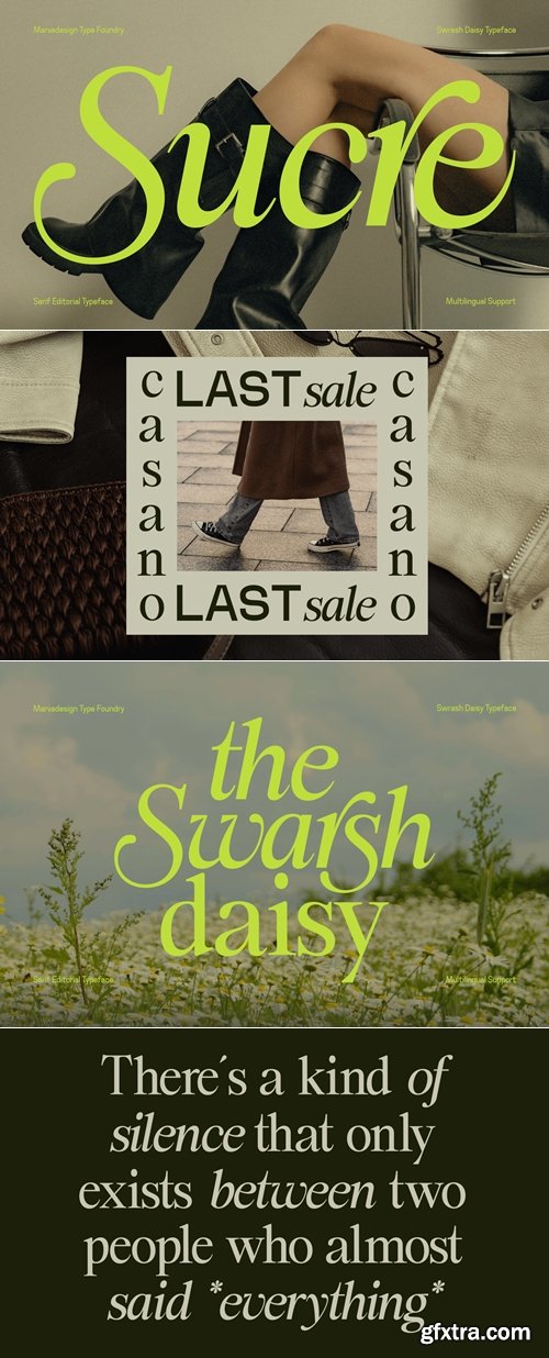 CreativeMarket - Swarsh Daisy - Elegant Serif Display 291610332