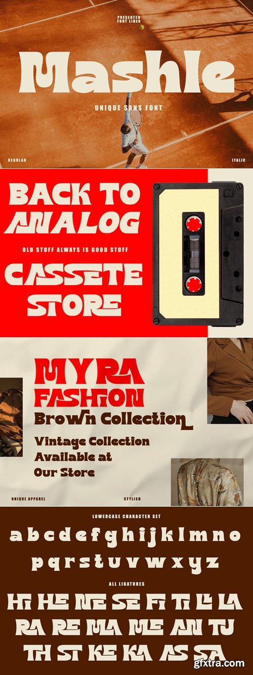 CreativeMarket - Mashle - Unique Sans Font 291498343