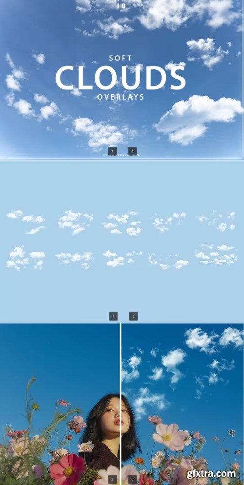 Soft Clouds Overlays
