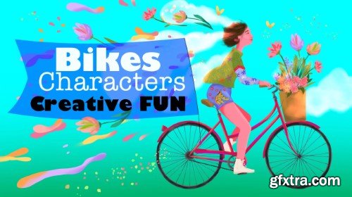 Skillshare - Motion in Illustration: Bikes, Characters, and Creative Fun in Procreate