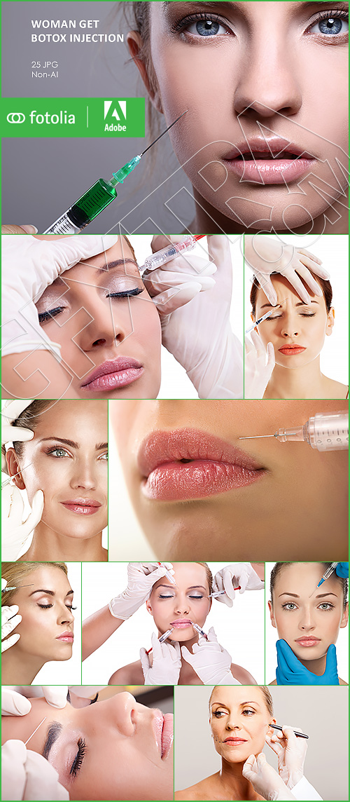 Woman Get a Botox Injection 25xJPG