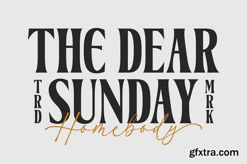 CreativeMarket - Heaven Obsidian a Perfect font Duo