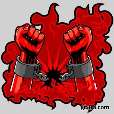 Powerful T-Shirt Designs 38xEPS