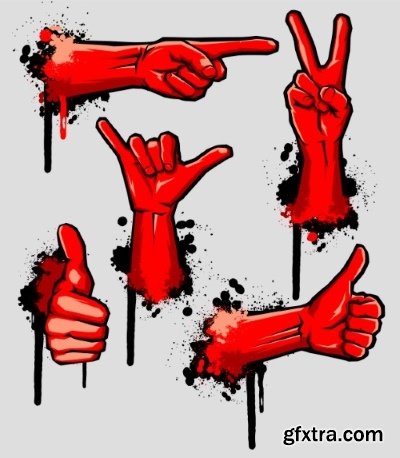 Powerful T-Shirt Designs 38xEPS