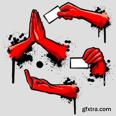 Powerful T-Shirt Designs 38xEPS