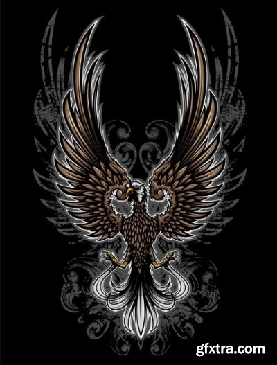 Powerful T-Shirt Designs 38xEPS