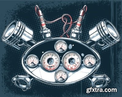 Powerful T-Shirt Designs 38xEPS