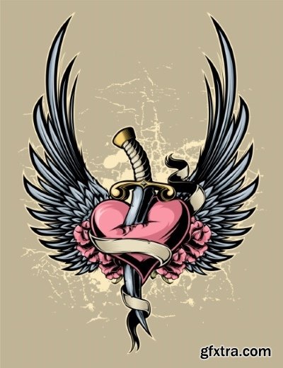 Powerful T-Shirt Designs 38xEPS