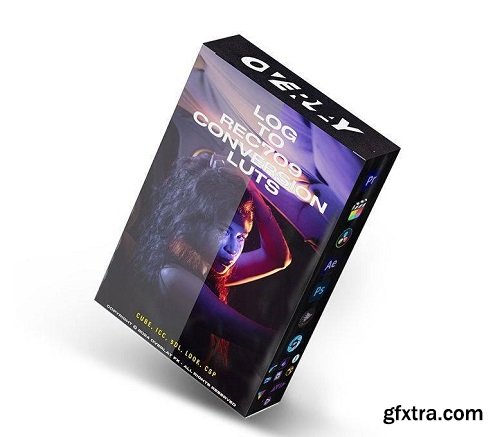 OverlayFX - Conversion LUTs (Log - Rec709)