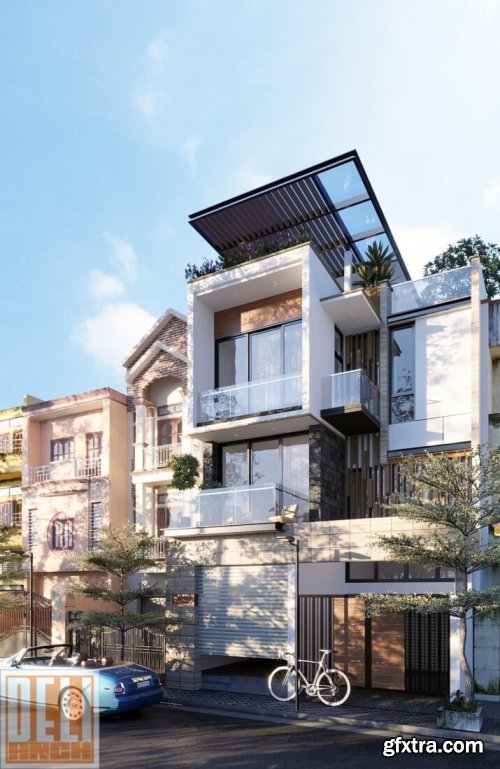 House Exterior Scene 06