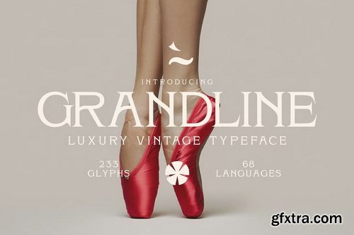 CreativeMarket - Grandline Classy Luxury Typeface
