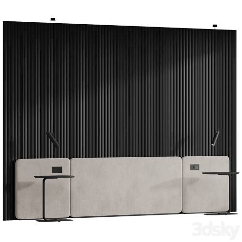 '3dsky Pro - Wall composition. Headboard set' '3dsky Pro - Wall composition. Headboard set'
