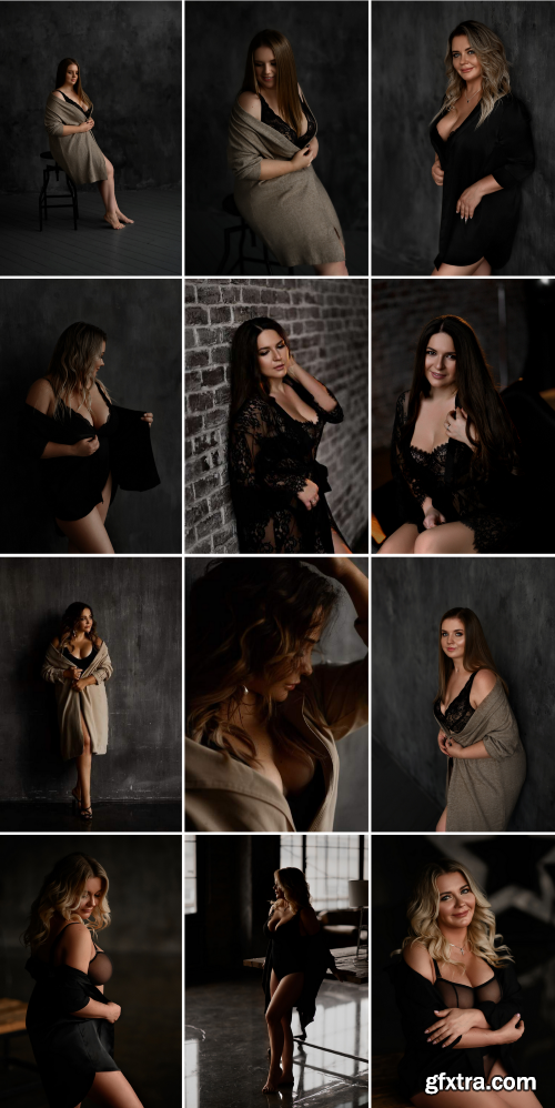 Elena Arestova - Shooting SIZE+ Girls