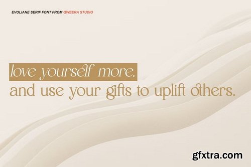 CreativeMarket - Evolaine Modern Elegant Minimalist