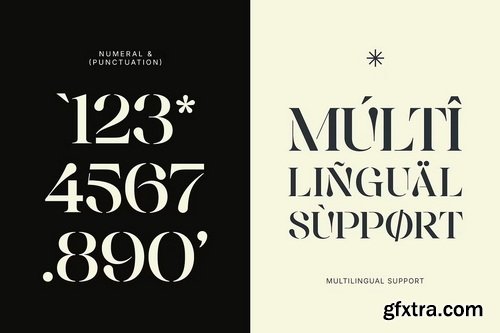 CreativeMarket - Fanquise Luxury Stencil Serif Font