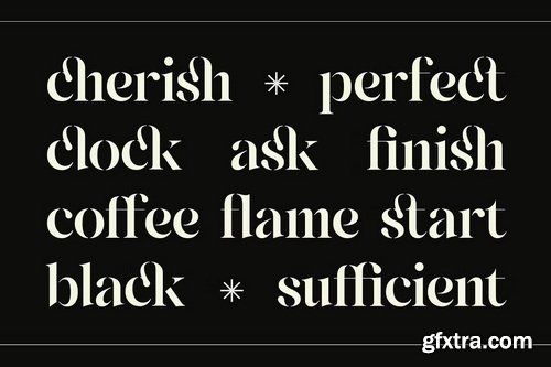 CreativeMarket - Fanquise Luxury Stencil Serif Font