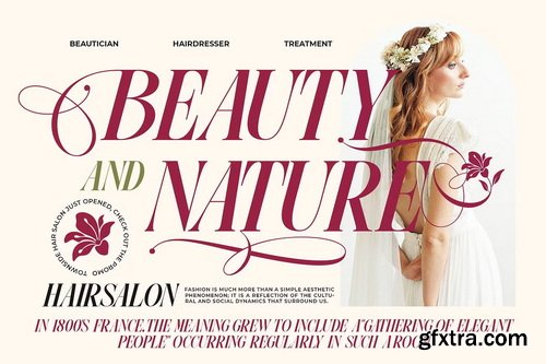 CreativeMarket - Glow More Typeface