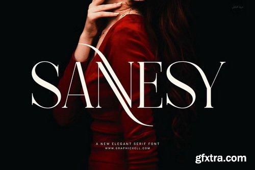 CreativeMarket - Sannesy Elegant Serif Font