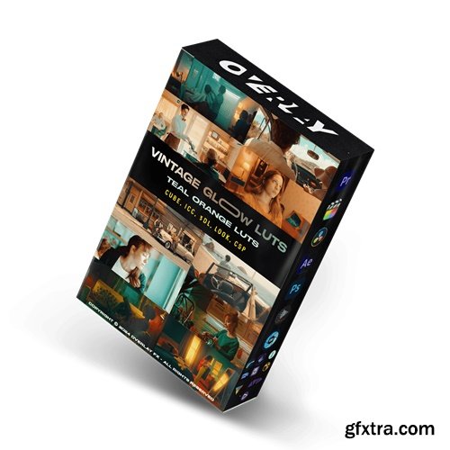 OverlayFX - Vintage Glow - Teal Orange LUTs Collections