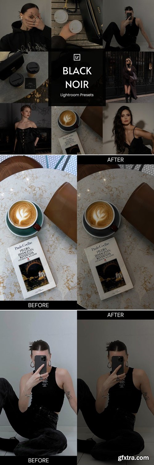 MePresets - Black Noir Lightroom Presets