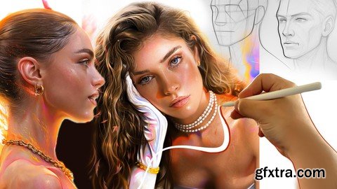 Udemy - The Ultimate Digital Drawing Class: Portrait Paintings
