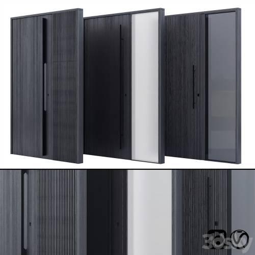 '3dsky Pro - Modern entrance door'