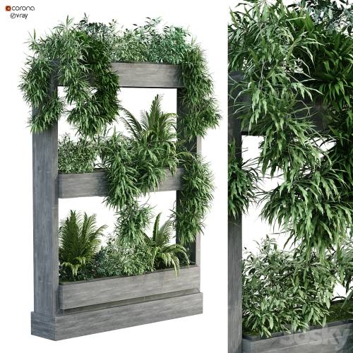 '3dsky Pro - vertical plant set 191'