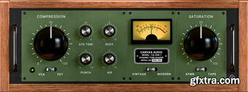 Canvas Audio Oak Dynamic Tone Shaper v1.0.0