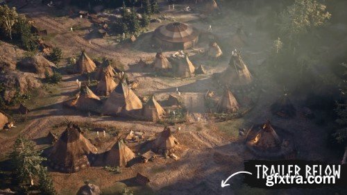 Native American Village (Village, Wild West Village, Mountains, Village) (5.4)