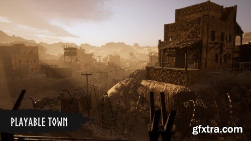 Modular Battlefield / Warzone Kit (Battlefield, Warzone, Desert, Desert Town) (5.4+)