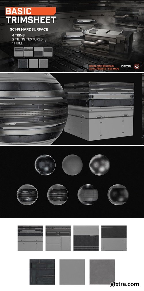 Gumroad - Basic Trimsheet Set