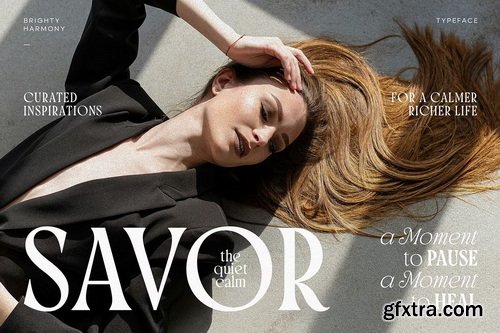 CreativeMarket - Brighty Harmony Serif font family