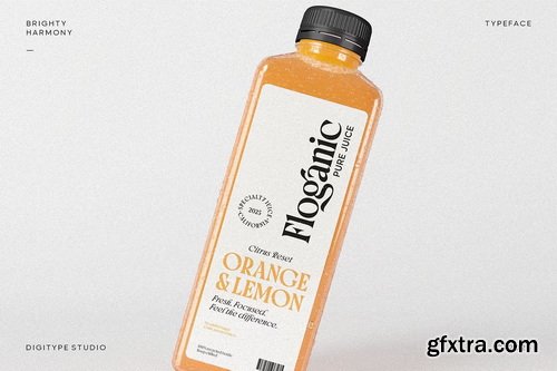 CreativeMarket - Brighty Harmony Serif font family