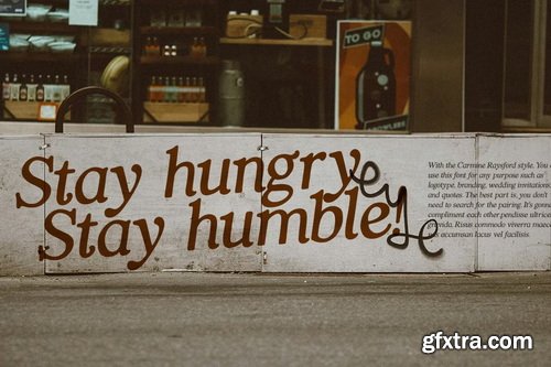 CreativeMarket - Carmine Raysford Nostalgic Serif