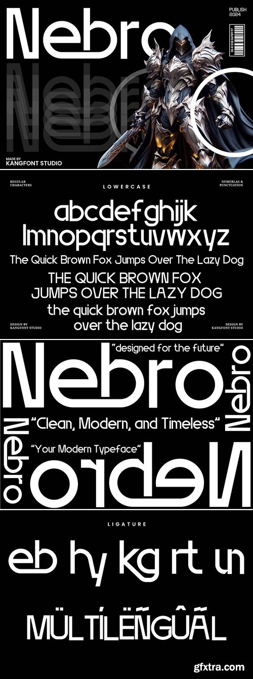 CreativeMarket - Nebro – Sans Serif Font