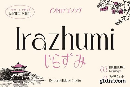 CreativeMarket - Irazhumi Japanese Scripts