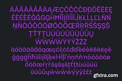 Malbe Modern and Minimalist Sans