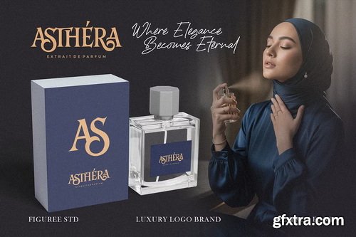 CreativeMarket - Kastroz Luxury Vintage Serif Font