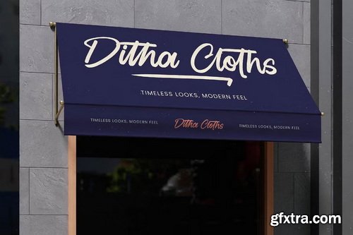 CreativeMarket - Ragtime Clansful Modern Brush Font