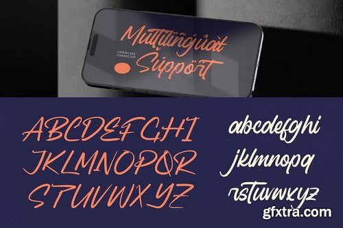 CreativeMarket - Ragtime Clansful Modern Brush Font