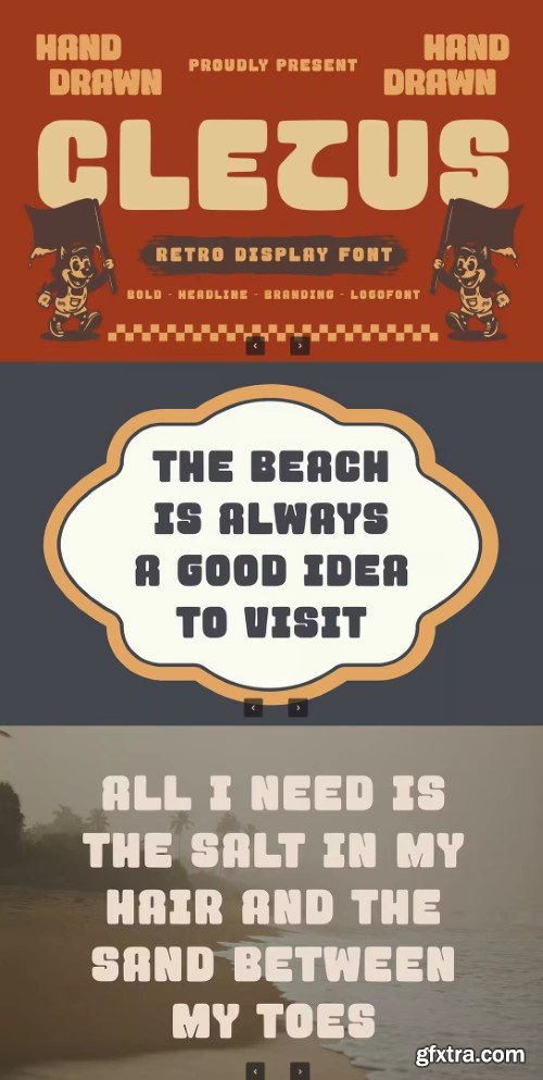 Cletus - Display Font