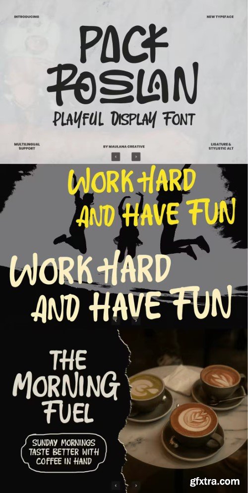 Pack Roslan Display Font