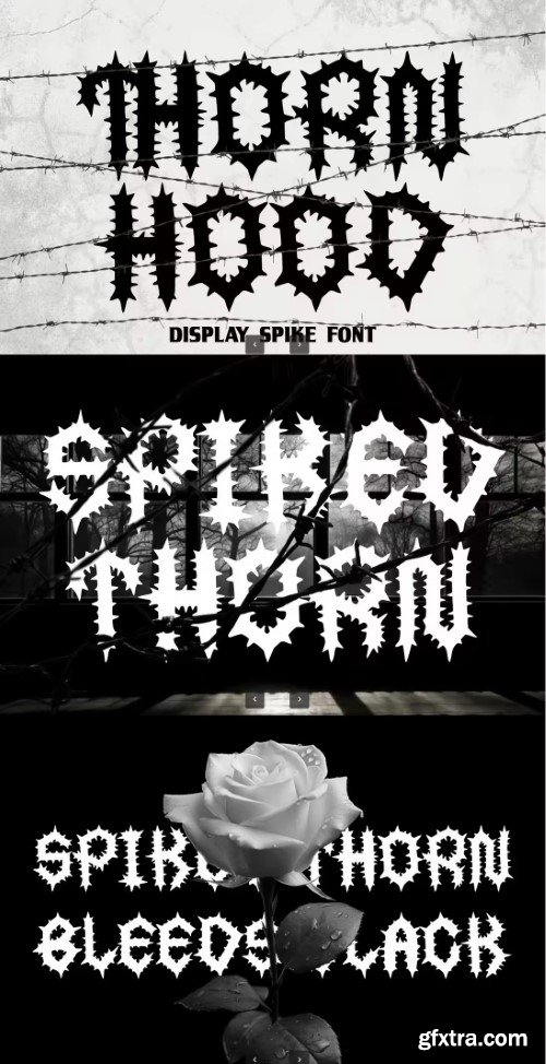 Thornhood Spike Font