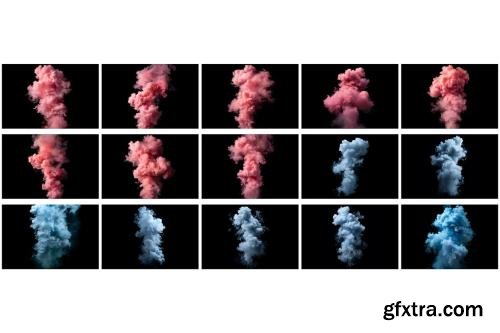 Gender Reveal Smoke Overlays