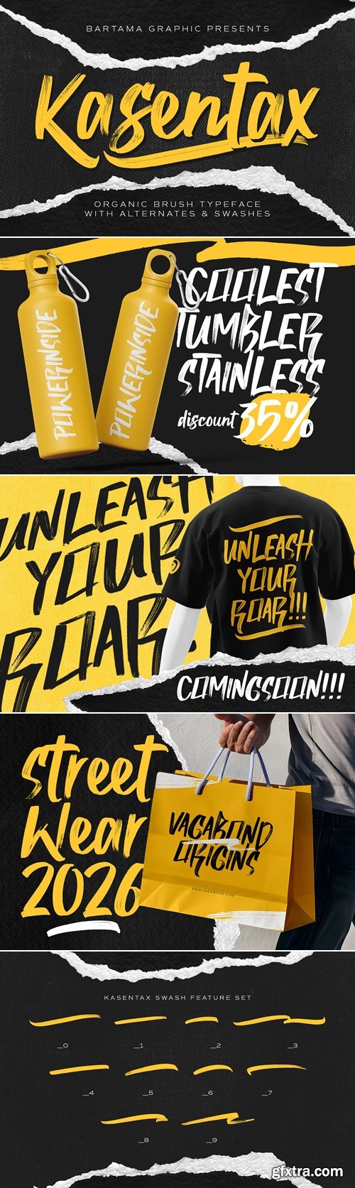 CreativeMarket - Kasentax - Brush Font