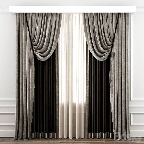 '3dsky Pro - Curtains for interior №46'